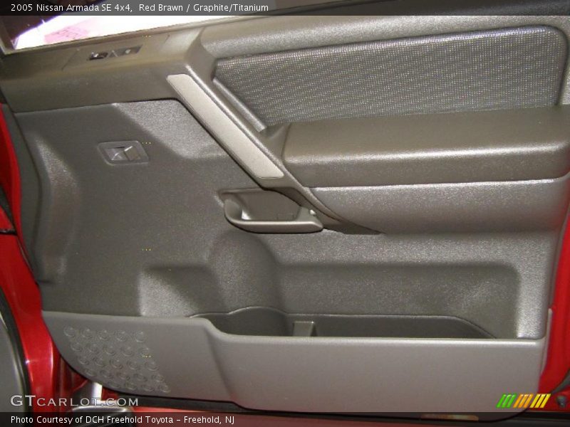 Red Brawn / Graphite/Titanium 2005 Nissan Armada SE 4x4