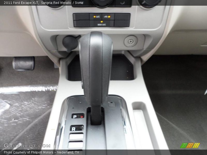 Sangria Red Metallic / Stone 2011 Ford Escape XLT