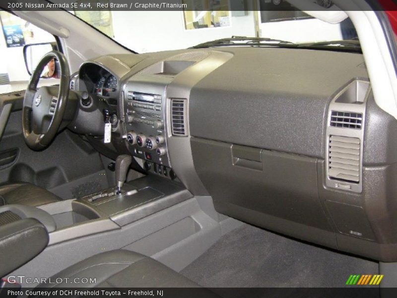 Red Brawn / Graphite/Titanium 2005 Nissan Armada SE 4x4