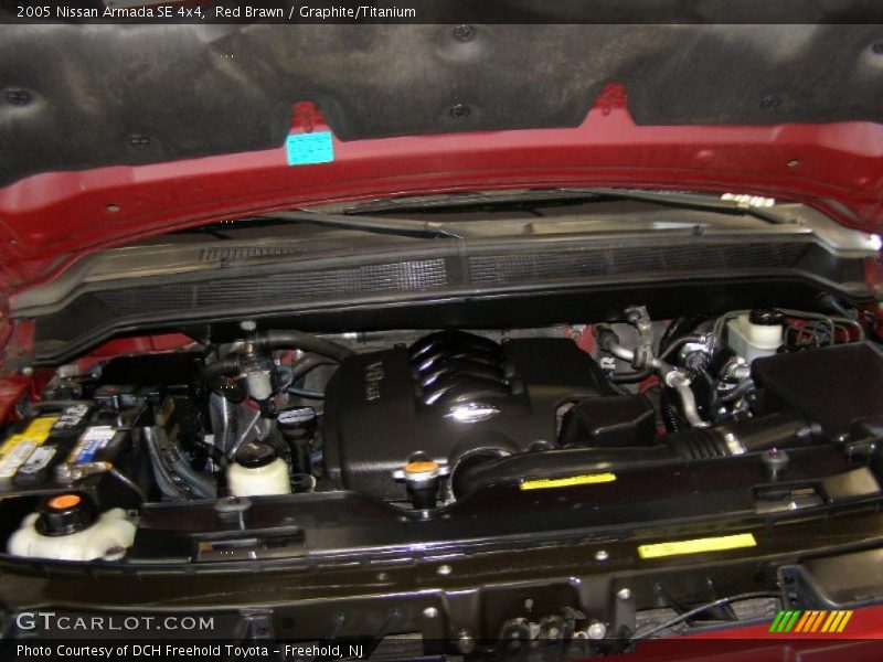 Red Brawn / Graphite/Titanium 2005 Nissan Armada SE 4x4