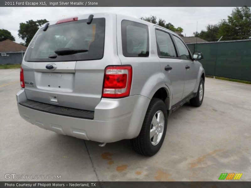 Ingot Silver Metallic / Stone 2011 Ford Escape XLS