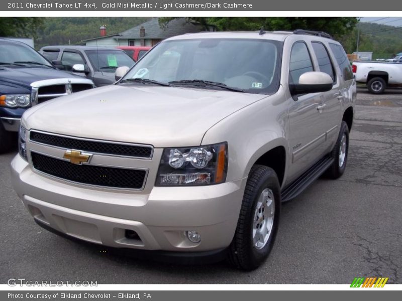 Gold Mist Metallic / Light Cashmere/Dark Cashmere 2011 Chevrolet Tahoe LT 4x4