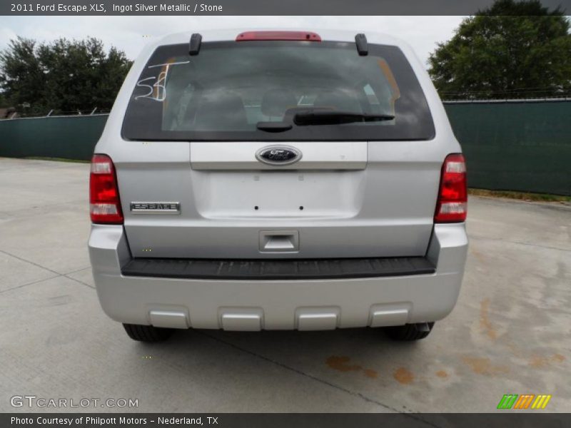 Ingot Silver Metallic / Stone 2011 Ford Escape XLS