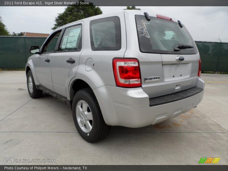 Ingot Silver Metallic / Stone 2011 Ford Escape XLS