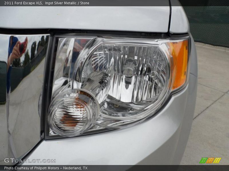 Ingot Silver Metallic / Stone 2011 Ford Escape XLS