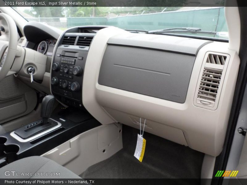 Ingot Silver Metallic / Stone 2011 Ford Escape XLS