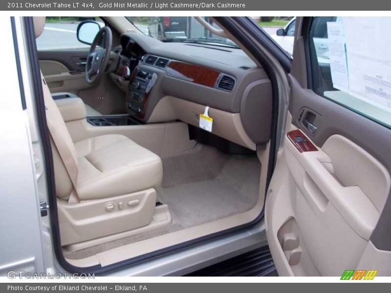 Gold Mist Metallic / Light Cashmere/Dark Cashmere 2011 Chevrolet Tahoe LT 4x4