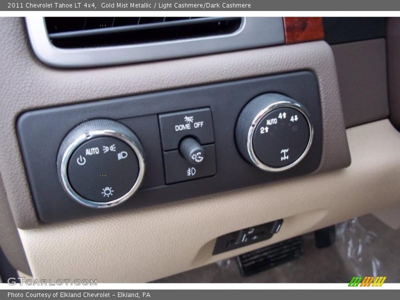 Gold Mist Metallic / Light Cashmere/Dark Cashmere 2011 Chevrolet Tahoe LT 4x4