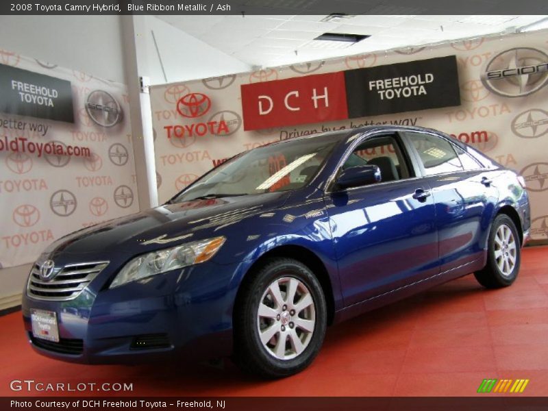 Blue Ribbon Metallic / Ash 2008 Toyota Camry Hybrid