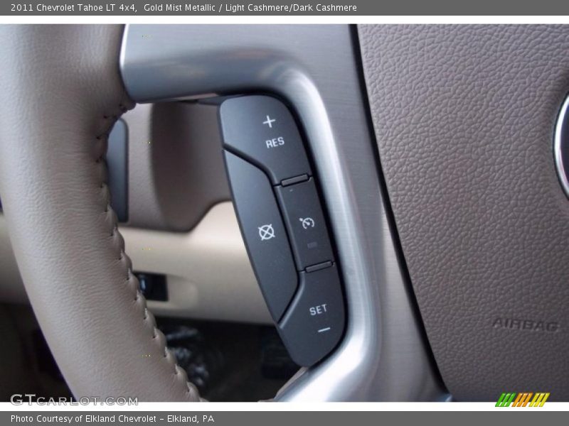 Gold Mist Metallic / Light Cashmere/Dark Cashmere 2011 Chevrolet Tahoe LT 4x4