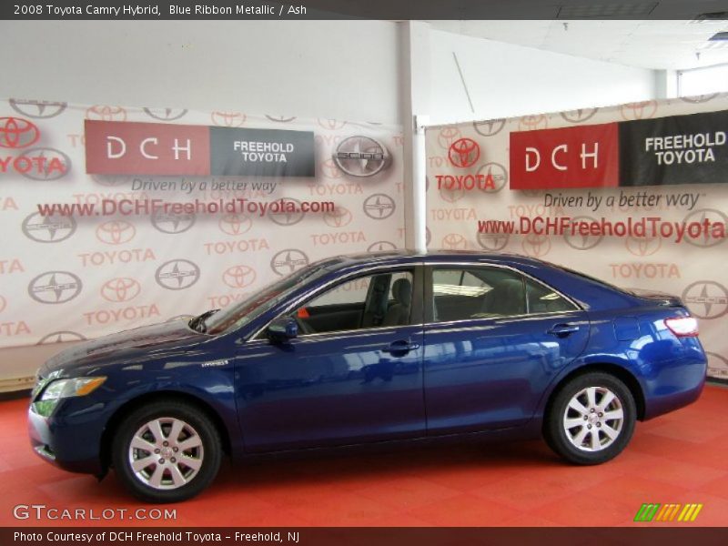 Blue Ribbon Metallic / Ash 2008 Toyota Camry Hybrid