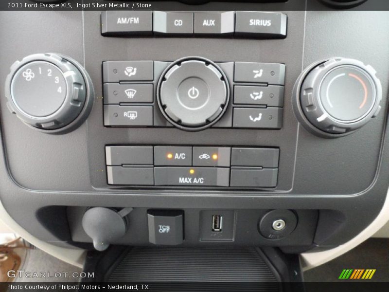 Controls of 2011 Escape XLS