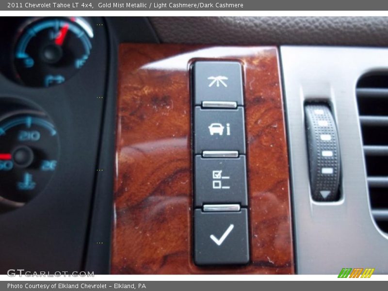 Gold Mist Metallic / Light Cashmere/Dark Cashmere 2011 Chevrolet Tahoe LT 4x4