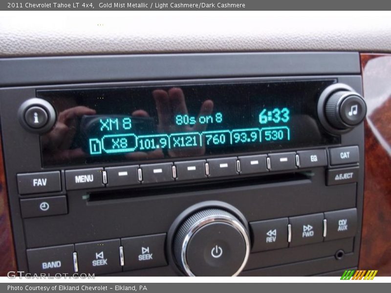 Gold Mist Metallic / Light Cashmere/Dark Cashmere 2011 Chevrolet Tahoe LT 4x4