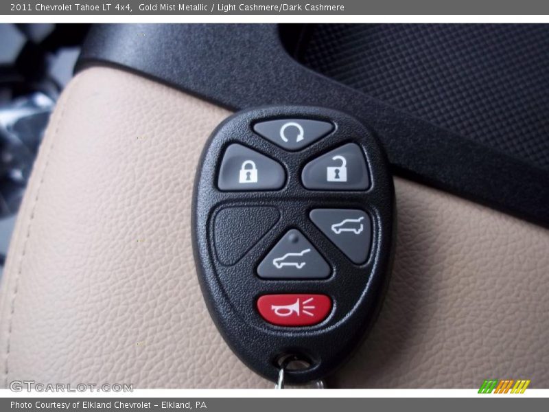 Gold Mist Metallic / Light Cashmere/Dark Cashmere 2011 Chevrolet Tahoe LT 4x4