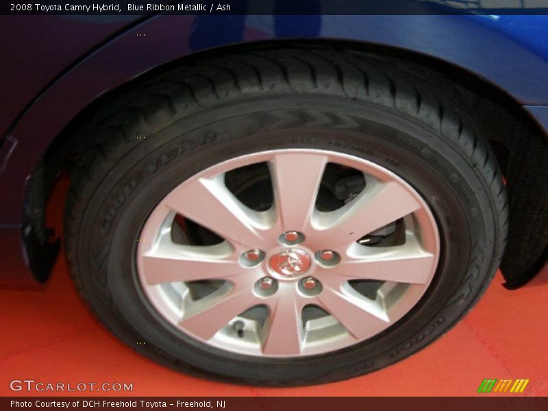 Blue Ribbon Metallic / Ash 2008 Toyota Camry Hybrid