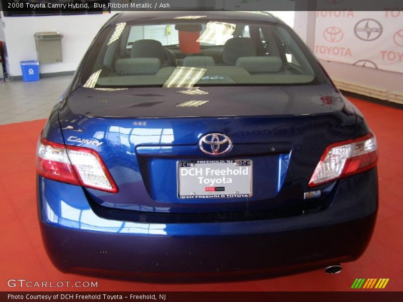 Blue Ribbon Metallic / Ash 2008 Toyota Camry Hybrid