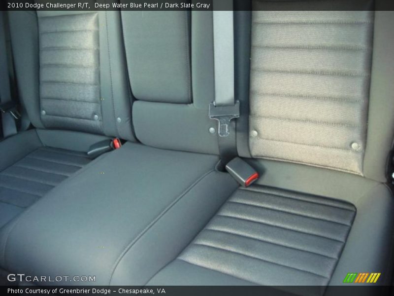 Deep Water Blue Pearl / Dark Slate Gray 2010 Dodge Challenger R/T