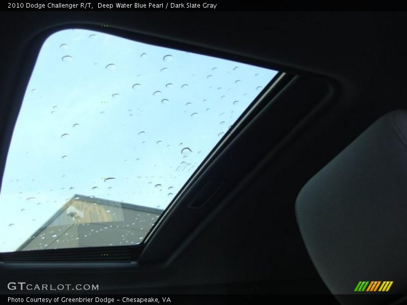 Deep Water Blue Pearl / Dark Slate Gray 2010 Dodge Challenger R/T