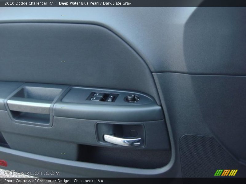 Deep Water Blue Pearl / Dark Slate Gray 2010 Dodge Challenger R/T