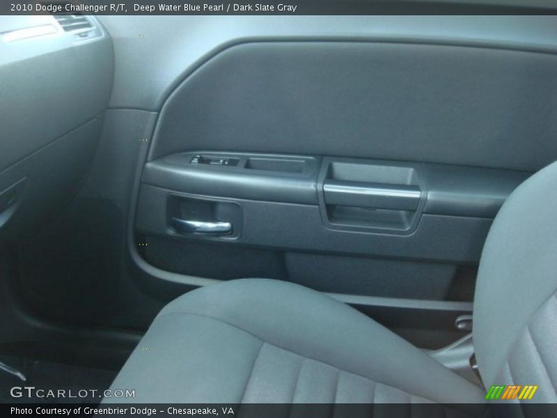 Deep Water Blue Pearl / Dark Slate Gray 2010 Dodge Challenger R/T