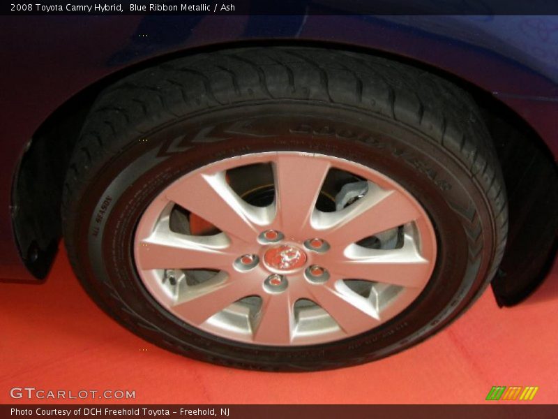 Blue Ribbon Metallic / Ash 2008 Toyota Camry Hybrid