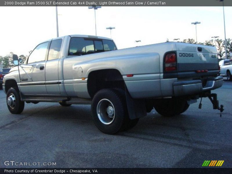 Light Driftwood Satin Glow / Camel/Tan 2000 Dodge Ram 3500 SLT Extended Cab 4x4 Dually