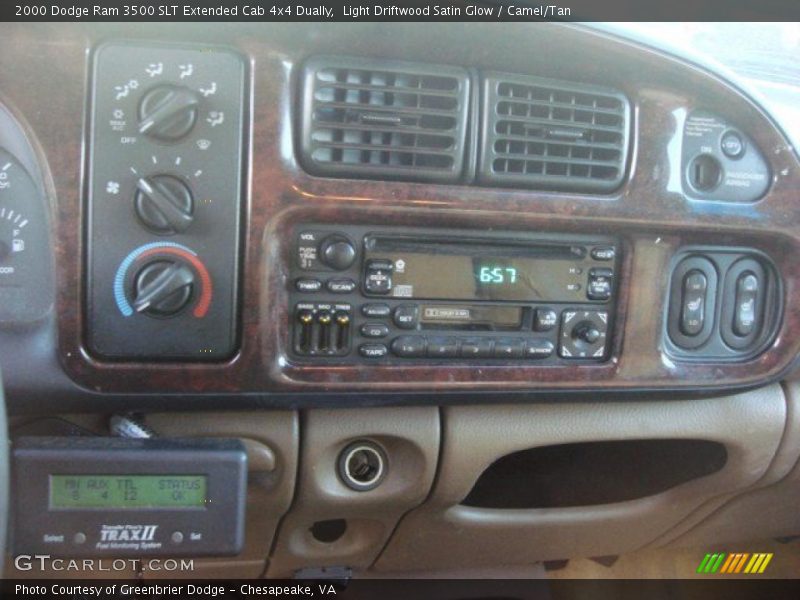 Light Driftwood Satin Glow / Camel/Tan 2000 Dodge Ram 3500 SLT Extended Cab 4x4 Dually