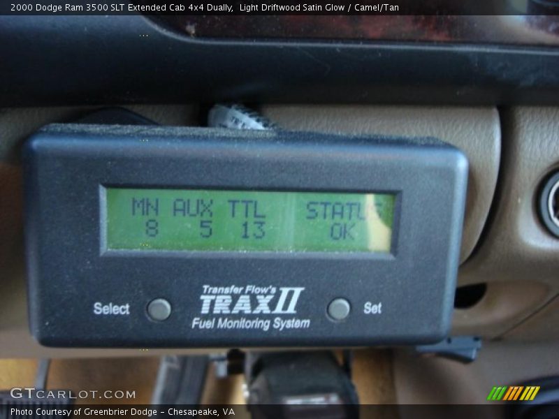 Light Driftwood Satin Glow / Camel/Tan 2000 Dodge Ram 3500 SLT Extended Cab 4x4 Dually