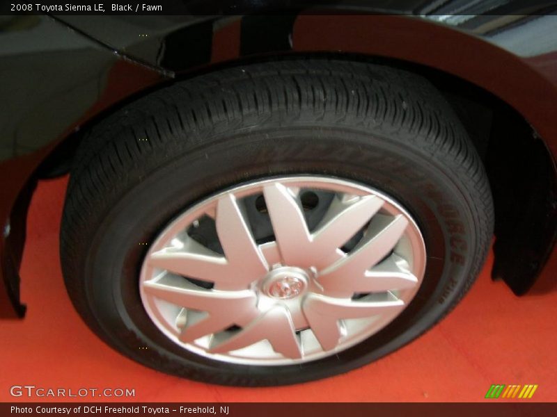 Black / Fawn 2008 Toyota Sienna LE