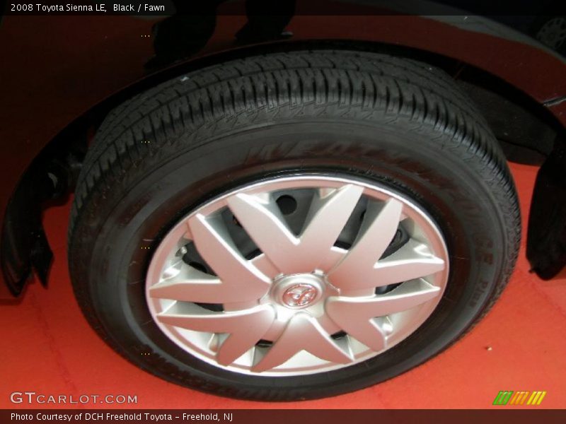 Black / Fawn 2008 Toyota Sienna LE