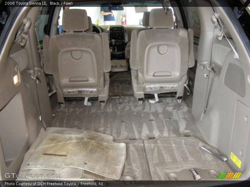 Black / Fawn 2008 Toyota Sienna LE