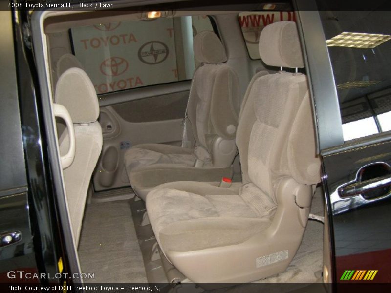 Black / Fawn 2008 Toyota Sienna LE
