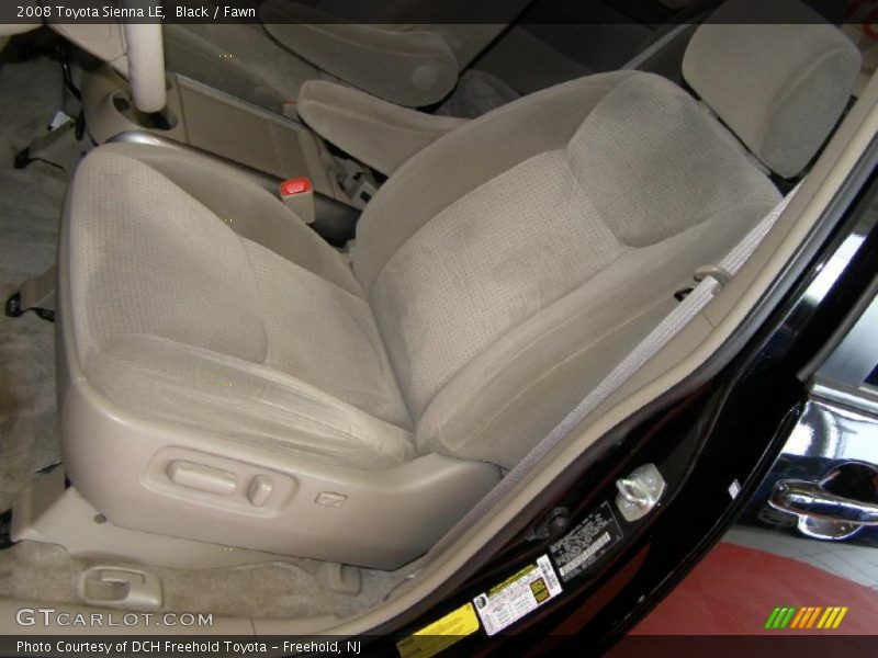 Black / Fawn 2008 Toyota Sienna LE