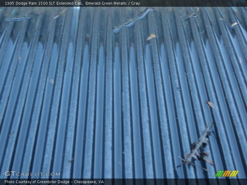Emerald Green Metallic / Gray 1995 Dodge Ram 1500 SLT Extended Cab