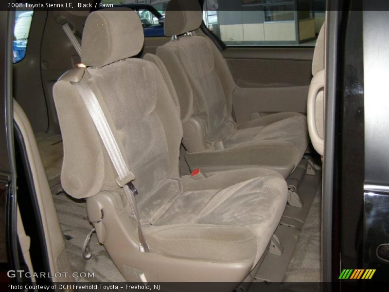 Black / Fawn 2008 Toyota Sienna LE