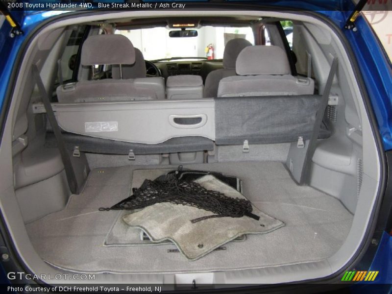 Blue Streak Metallic / Ash Gray 2008 Toyota Highlander 4WD