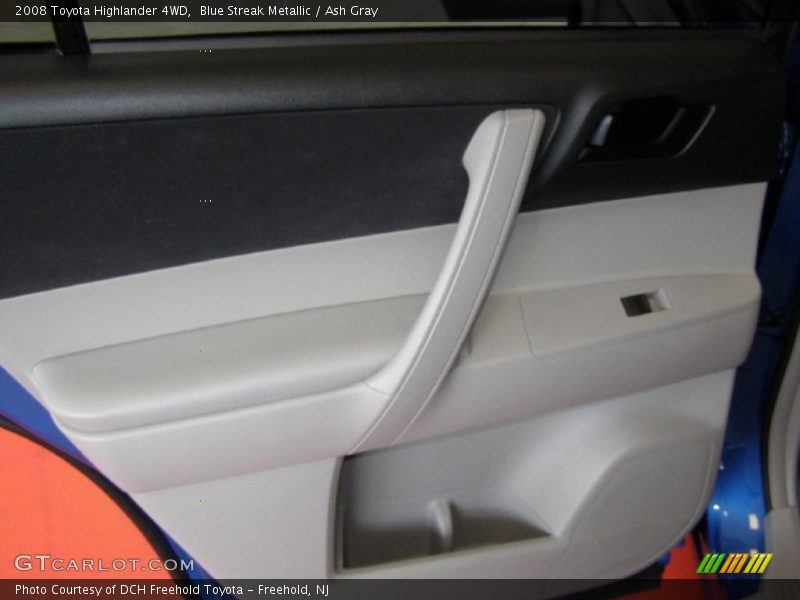 Blue Streak Metallic / Ash Gray 2008 Toyota Highlander 4WD
