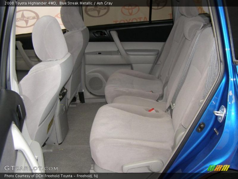 Blue Streak Metallic / Ash Gray 2008 Toyota Highlander 4WD