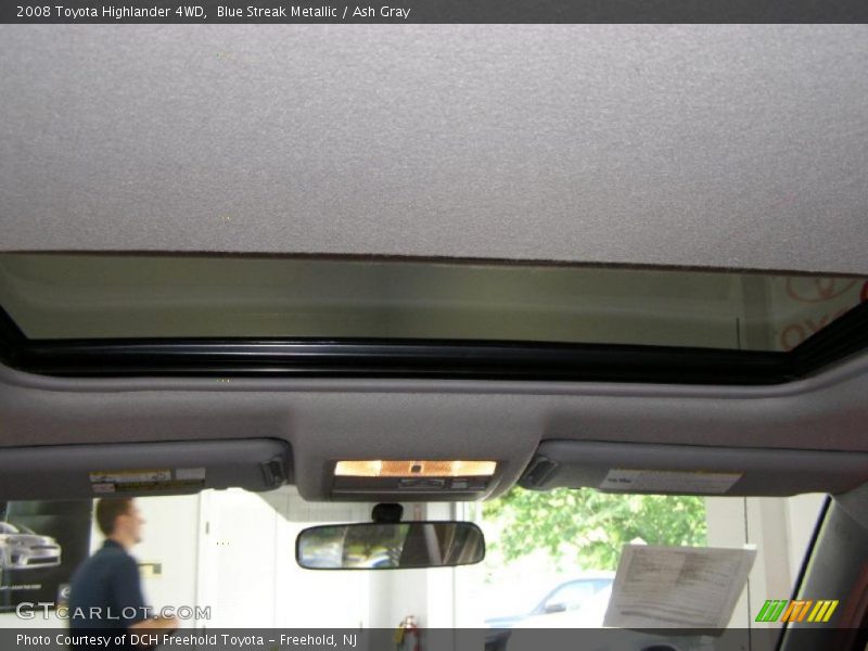 Blue Streak Metallic / Ash Gray 2008 Toyota Highlander 4WD