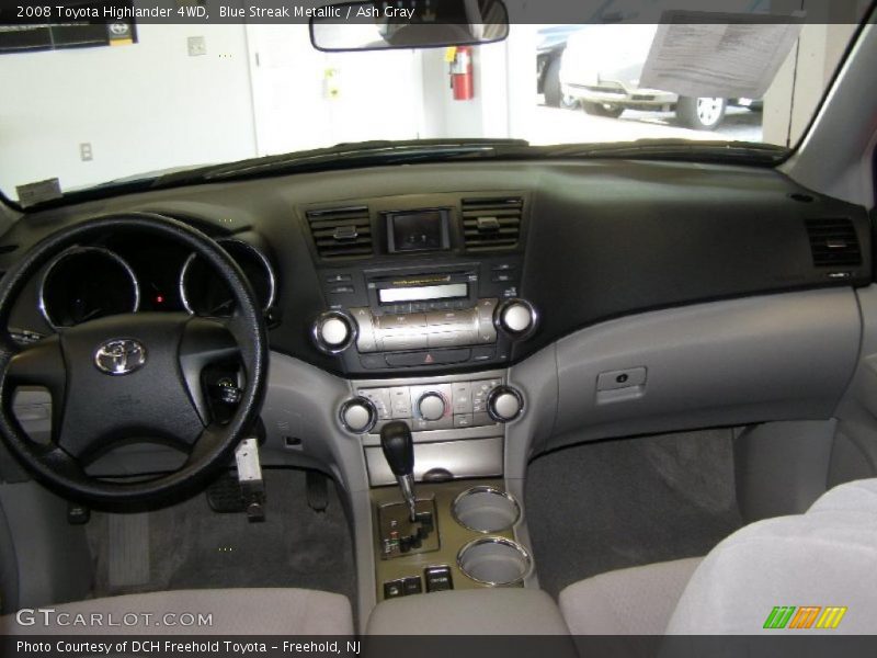 Blue Streak Metallic / Ash Gray 2008 Toyota Highlander 4WD