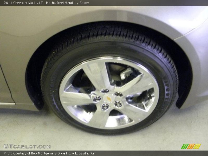 Mocha Steel Metallic / Ebony 2011 Chevrolet Malibu LT