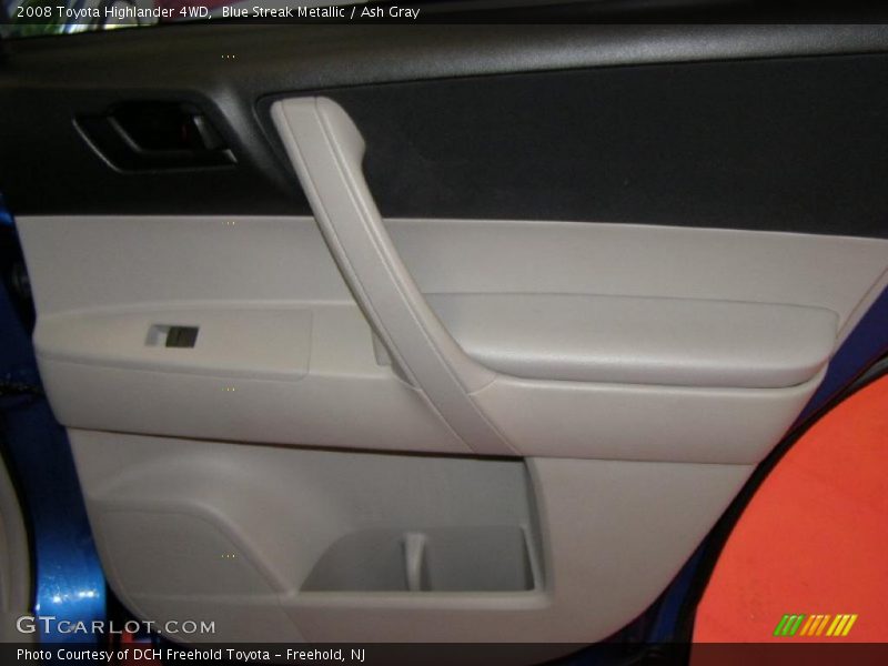 Blue Streak Metallic / Ash Gray 2008 Toyota Highlander 4WD