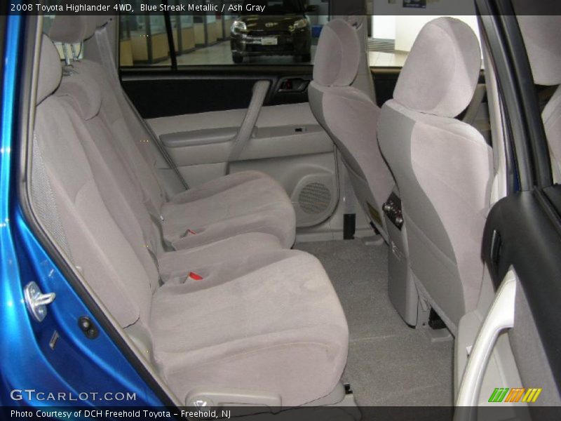 Blue Streak Metallic / Ash Gray 2008 Toyota Highlander 4WD