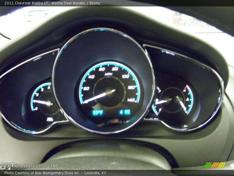 Mocha Steel Metallic / Ebony 2011 Chevrolet Malibu LT
