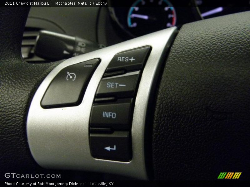 Mocha Steel Metallic / Ebony 2011 Chevrolet Malibu LT