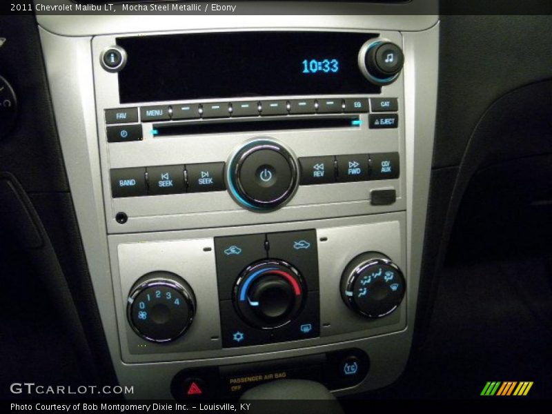 Mocha Steel Metallic / Ebony 2011 Chevrolet Malibu LT