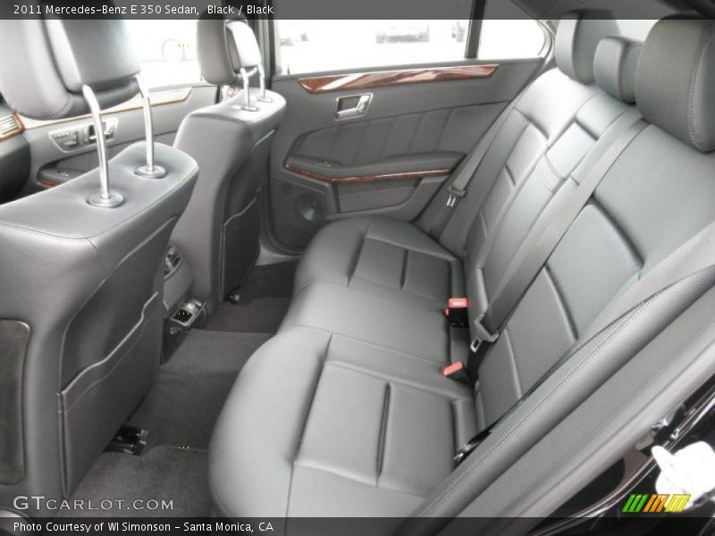 Black / Black 2011 Mercedes-Benz E 350 Sedan