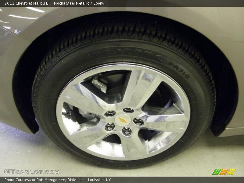 Mocha Steel Metallic / Ebony 2011 Chevrolet Malibu LT