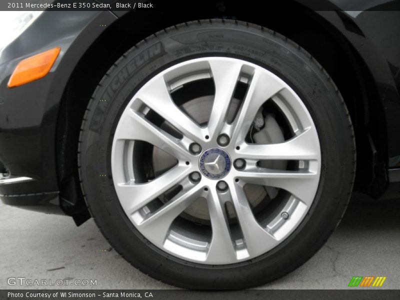 Black / Black 2011 Mercedes-Benz E 350 Sedan